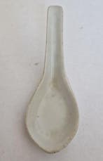 Chinois ancien Porcelaine blanche, Blanc de Chine Cuillères