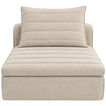 Fauteuil Horizontale Streep, Zo goed als nieuw, 75 tot 100 cm, Stof, 100 tot 125 cm
