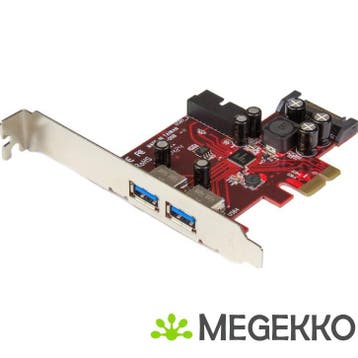 StarTech.com 4-poorts PCI Express USB 3.0 kaart 2 extern, 2, Computers en Software, Verzenden, Nieuw