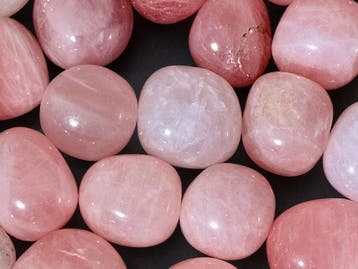 ***NO RESERVE*** Rozenkwarts trommelstenen Pack – Gepolijste