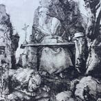 Albrecht Dürer (1471-1528), after - St Jerome seated near a