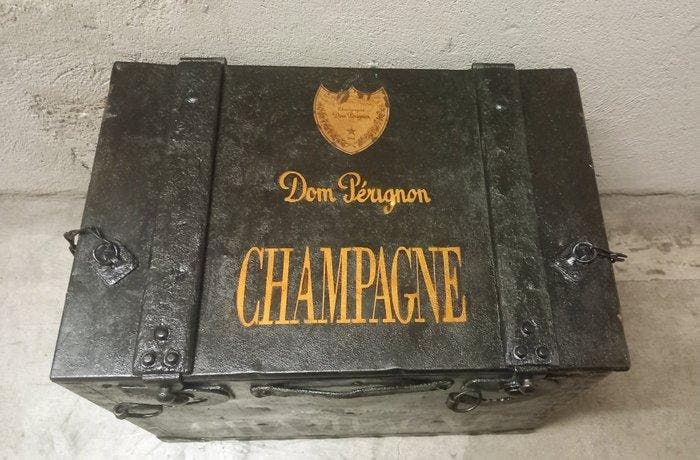 Ghiacciaia Dom Perignon Vintage Cool Box Advertentiefiguur -, Antiquités & Art, Curiosités & Brocante