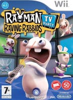Rayman Raving Rabbids TV Party (Wii Games), Ophalen of Verzenden, Zo goed als nieuw