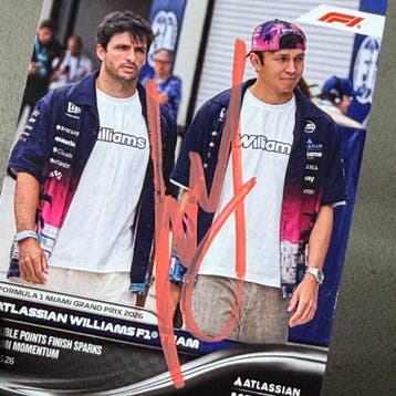Williams - Topps Now - Miami GP 2026 Williams F1 Team Double
