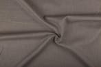 Meubelstof grijs - Linnen stof 50m op rol, Verzenden, Nieuw