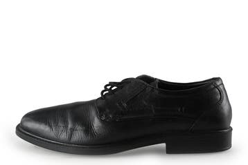 Longo Veterschoenen in maat 41 Zwart, Verzenden, Zwart, Longo, Gedragen