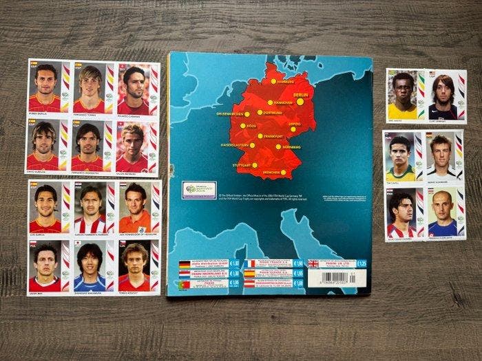 Panini WC Germany 2006 Lionel Messi, Ronaldo, Luka Modric,, Collections, Autocollants