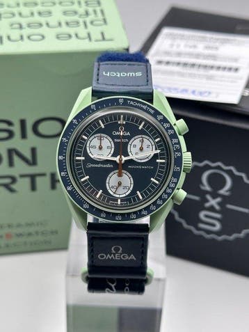 Omega x Swatch - MoonSwatch - Mission on Earth - Sans prix, Bijoux, Sacs & Beauté