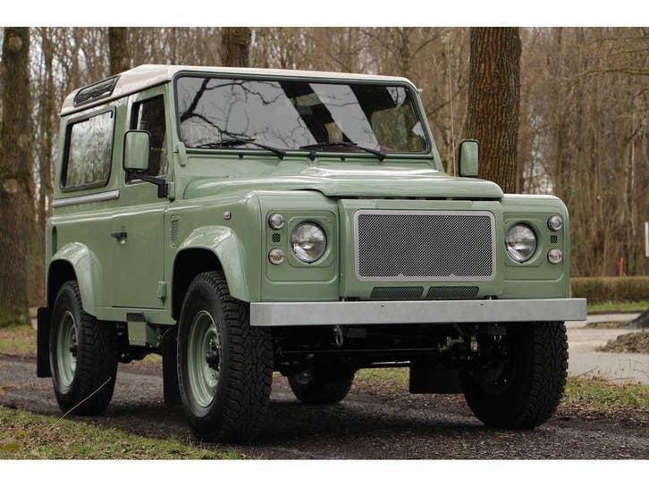 Online veiling - Land rover - Reimagined - Defender 90 -, Auto's, Land Rover, Ophalen