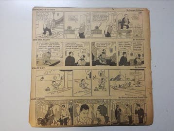 Krazy Kat - Daily Strips - 50 Krantenpaginas en strips -