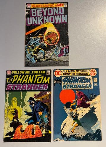 Beyond Unknown, Phantom Stranger, Anthro, etc. vari numeri -