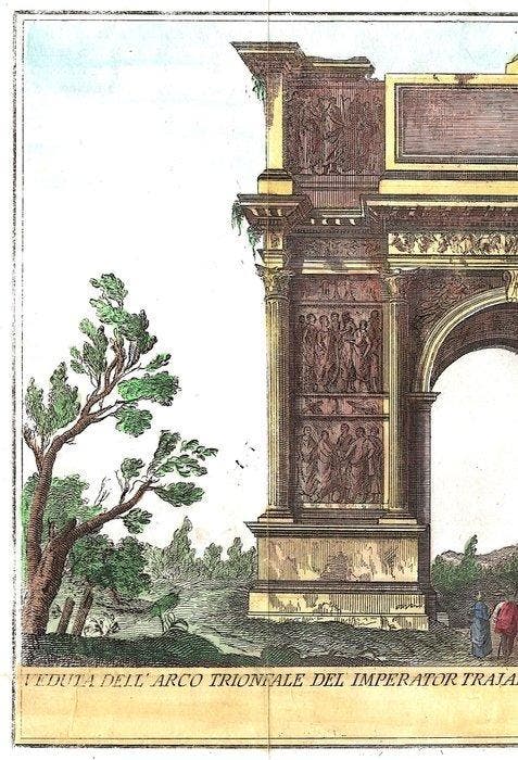 Italië - Benevento, Campanië; T. Salmon - Veduta dell Arco, Boeken, Atlassen en Landkaarten