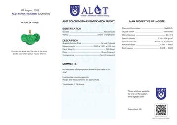 ALGT-gecertificeerd - Grote en meesterlijke natuurlijke