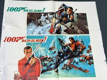 James Bond (007) - Thunderball - Sean Connery - Poster,, Collections