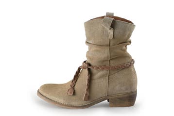 Mango Enkellaarzen in maat 39 Beige, Kleding | Dames, Schoenen, Mango, Verzenden, Beige, Lage of Enkellaarzen