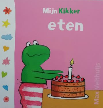Mijn Kikker eten -1e woordjes 9789025875114 Max Velthuijs, Boeken, Verzenden, Gelezen, Max Velthuijs
