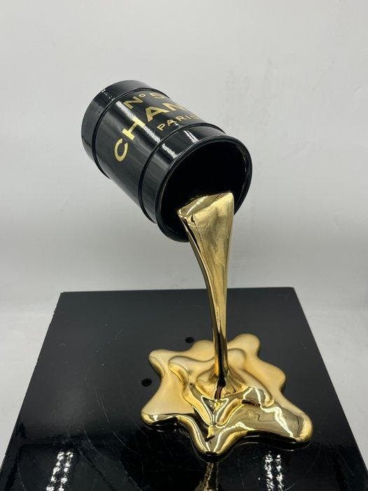 Naor - Pan splash Chanel, Antiquités & Art, Art | Objets design