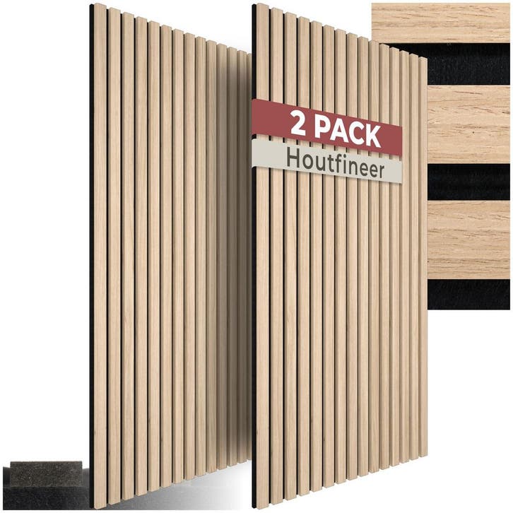 Akoestische panelen Sonic Wall II houtlook - licht eiken, Maison & Meubles, Bureaux, Envoi