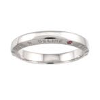 Other brand - Ring Platina, Handtassen en Accessoires, Nieuw