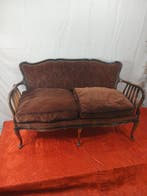 Sofa - Hout,Fluweel