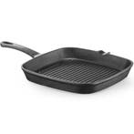 Grillpan | Gietijzer | Div. Warmtebronnen | 230x230x25(h)mm, Verzenden, Nieuw in verpakking