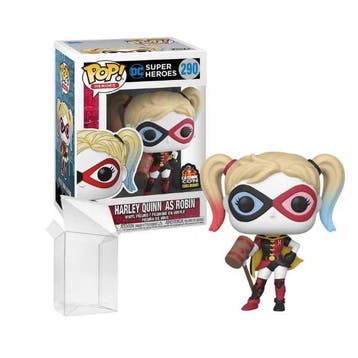 Funko Pop!  Harley Quinn as Robin #290 LA Comic Con, Verzenden, Nieuw