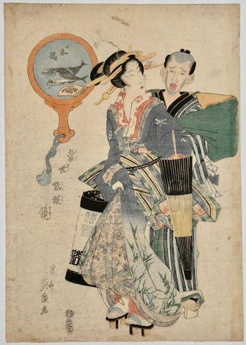 Een modieuze stille spiegel — Nihonbashi /