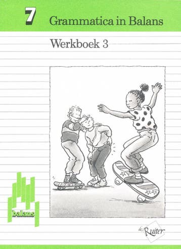 Grammatica in Balans 7 werboek 3 (per stuk), Verzenden, Nieuw