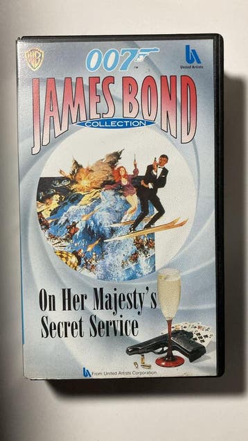 ON HER MAJESTYS SECRET SERVICE (VHS), Gebruikt
