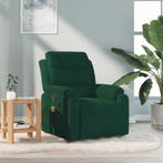 Stoel Massagestoel Groen | OP = OP | Grote Korting, Huis en Inrichting, Zetels | Zetels, Eenpersoons, Verzenden, Nieuw, 75 tot 100 cm