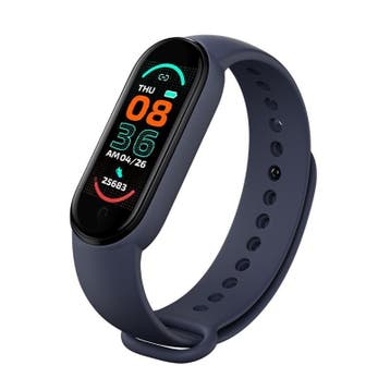 Stappenteller hartslagmeter tracker band smartband 6 M6 *ZWA, Verzenden