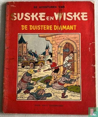 Suske en Wiske - De duistere diamant - 1959, Eén stripboek, Verzenden, Gelezen, Vandersteen, Willy.