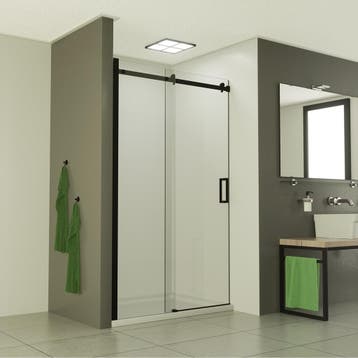 Nisdeur BWS Subliem 8mm Schuifdeur 100-110cm Zwart, Ophalen of Verzenden, Douche