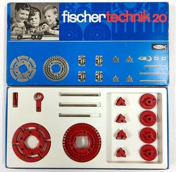 Vintage Fischertechnik 30920 set met 20 onderdelen,, Verzenden, Nieuw