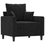Fauteuil | Comfortabel Zwart | Retour Deal | Te Gekke Prijs!, Huis en Inrichting, Fauteuils, Verzenden, Nieuw, 75 tot 100 cm, 75 tot 100 cm