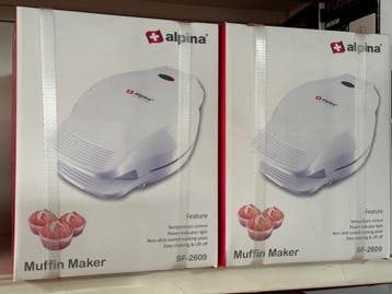 Alpina Muffin Maker - Eenvoudig bakken met precisieregeling, Ophalen of Verzenden