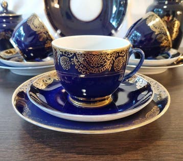 Lomonosov Imperial Porcelain Factory - Theeservies (12) -