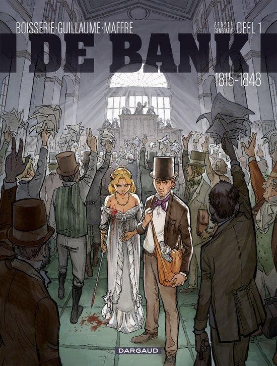 1815-1848 eerste generatie / deel 1 / De bank / 1, Livres, BD, Envoi