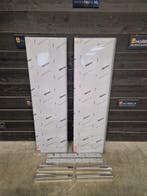 Wandschap | dubbel | RVS | 140 cm | horeca, Gebruikt
