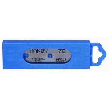 Handy Vervangmes 70mm breed - 10 stuks