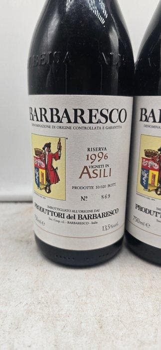1996 Produttori del Barbaresco, Asili - Barbaresco Riserva -, Nieuw