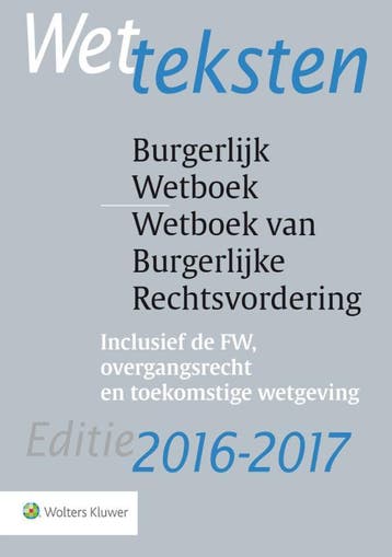 Burgerlijk wetboek/wetboek van burgerlijke rechtsvordering /, Verzenden, Gelezen