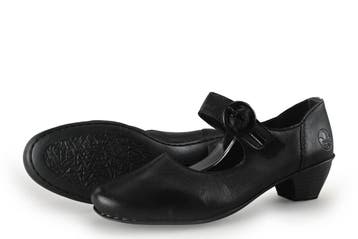 Rieker Nette schoenen in maat 40 Zwart, Kleding | Dames, Verzenden, Zwart, Overige typen, Zo goed als nieuw