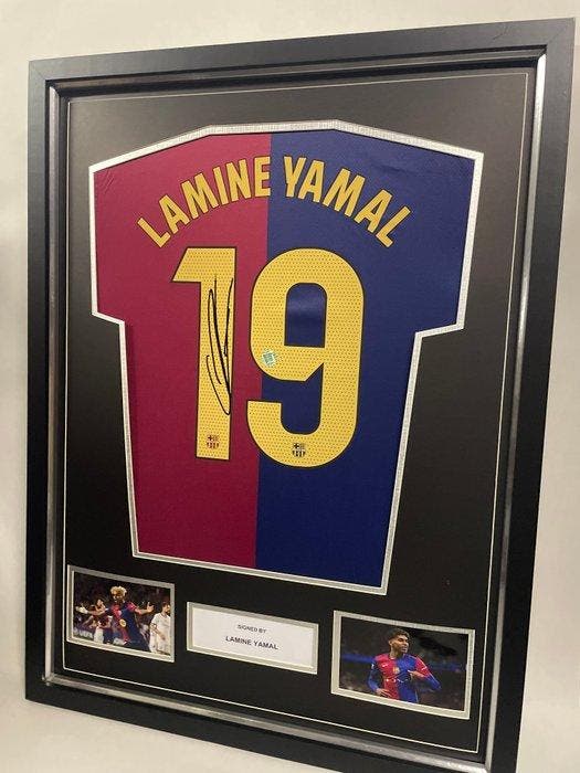 FC Barcelona - Spaanse voetbal competitie - Lamine Yamal -, Verzamelen, Overige Verzamelen