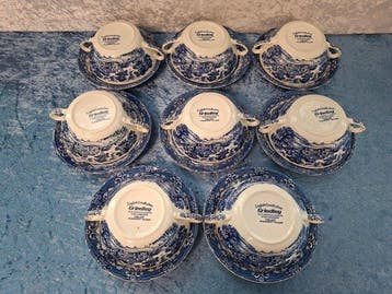 Grindley - Set soepkommen (12) - Porselein