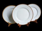 Haviland - Assiette (4) - Porcelaine - Limoges Or 24 carats