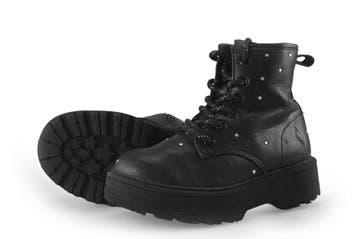 Skechers Veterboots Meisjes in maat 28 Zwart, Kinderen en Baby's, Verzenden, Jongen of Meisje, Schoenen, Nieuw
