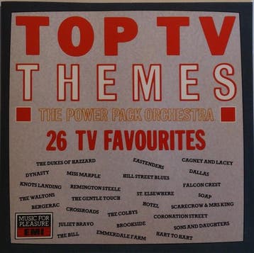The Power Pack Orchestra - Top TV Themes (26 TV Favourites), Verzenden