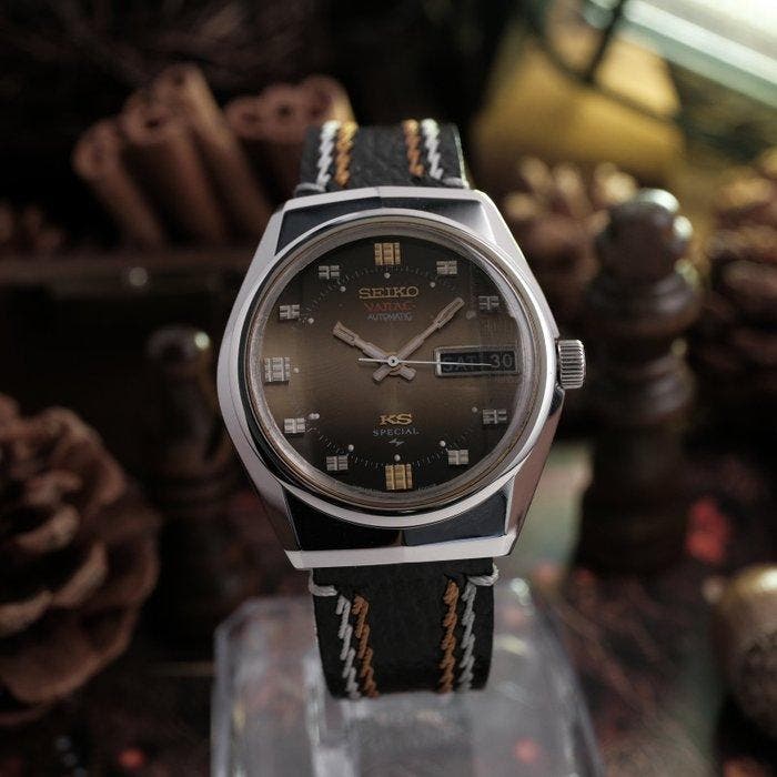 Seiko - King Seiko Vanac - Zonder minimumprijs - 5256-6000 -, Handtassen en Accessoires, Horloges | Antiek