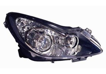 Opel Corsa D 2006-2010 Bochtv. Koplamp Rechts (Koplampen), Verzenden